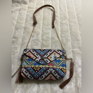 Colorful Patterned artesanal made in Mexico Women's Bag